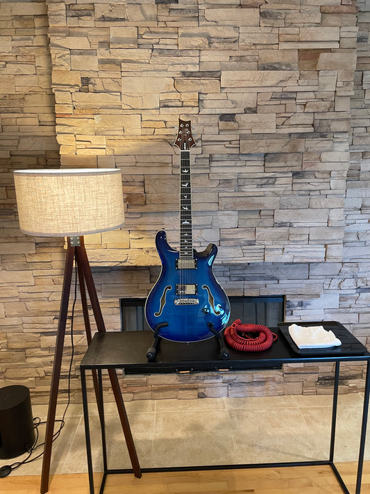 PRS SE Hollowbody II – Faded Blue Burst
