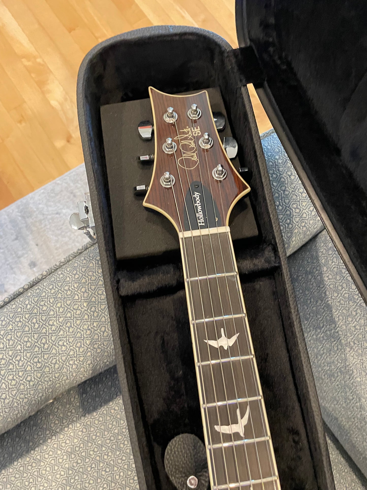 PRS SE Hollowbody II – Faded Blue Burst