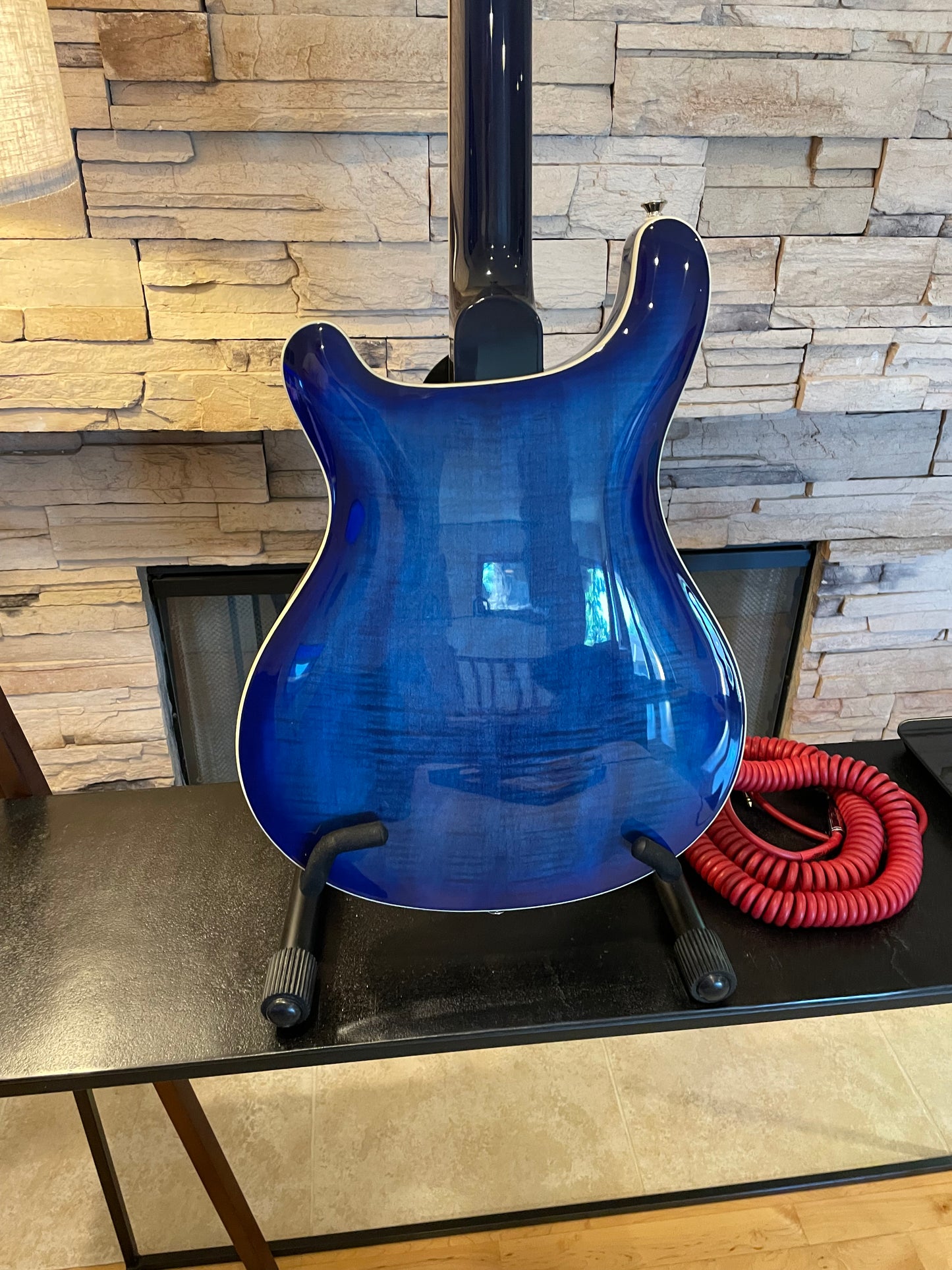 PRS SE Hollowbody II – Faded Blue Burst