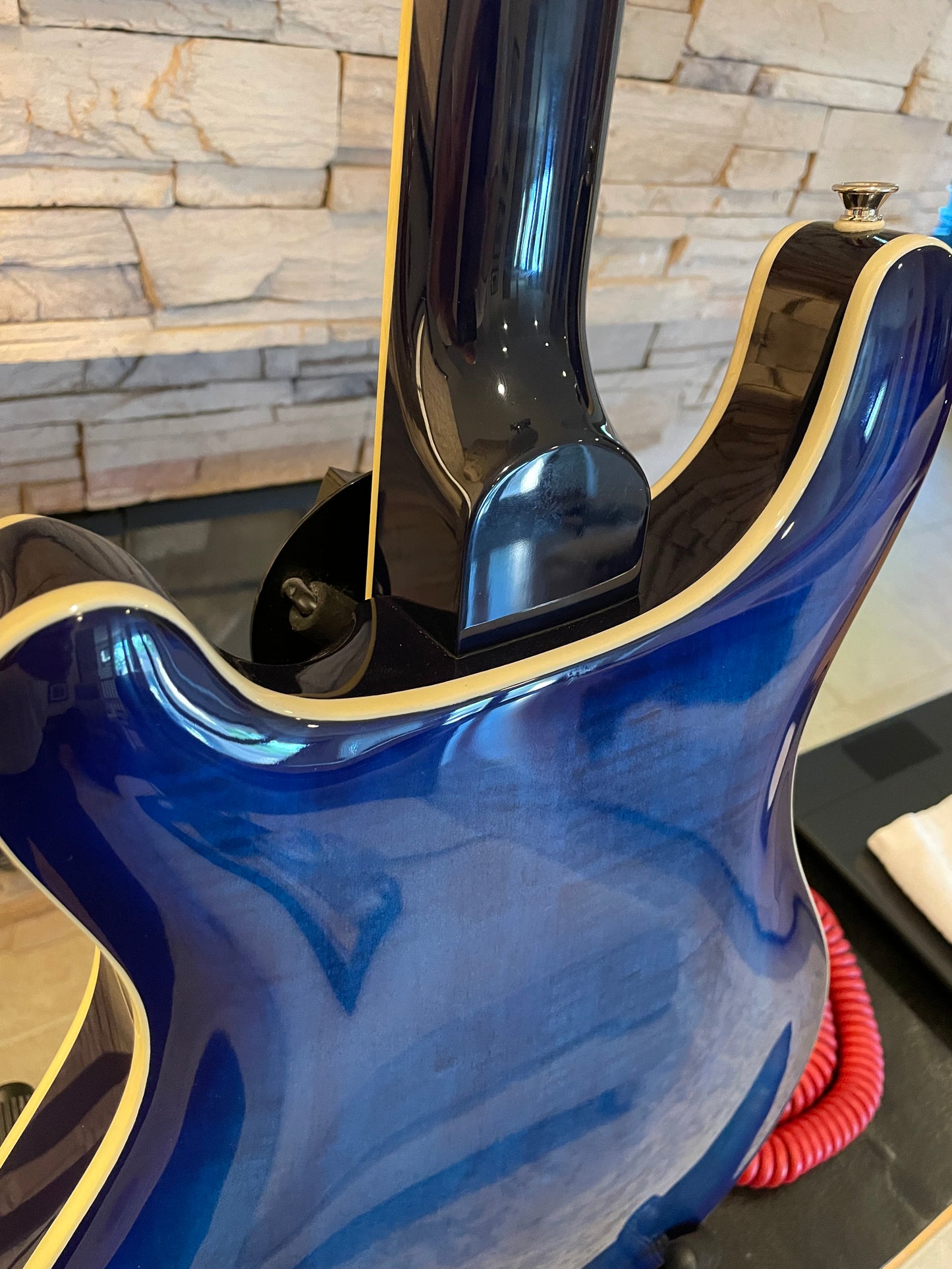 PRS SE Hollowbody II – Faded Blue Burst