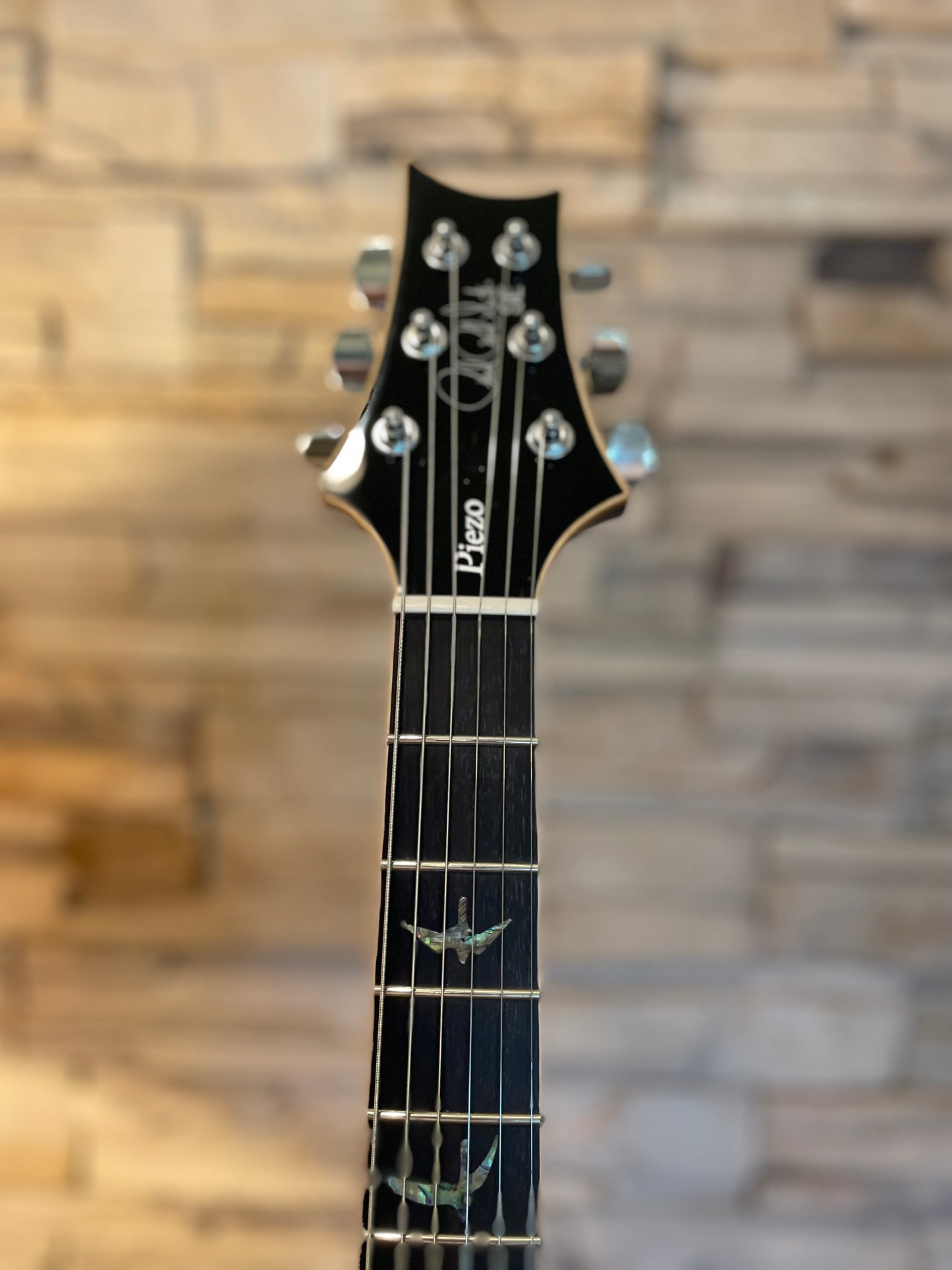 PRS SE Hollowbody II Piezo – Peacock Blue Burst