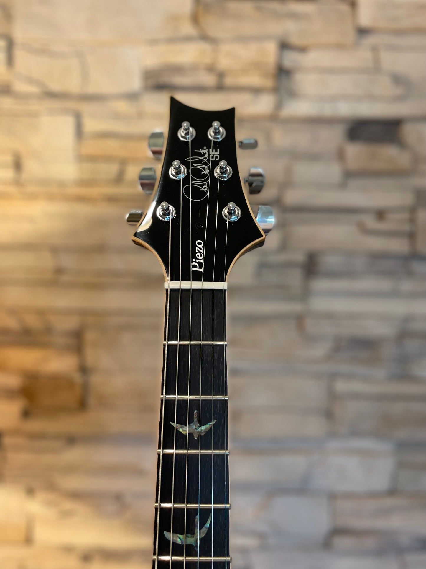 PRS SE Hollowbody II Piezo – Peacock Blue Burst