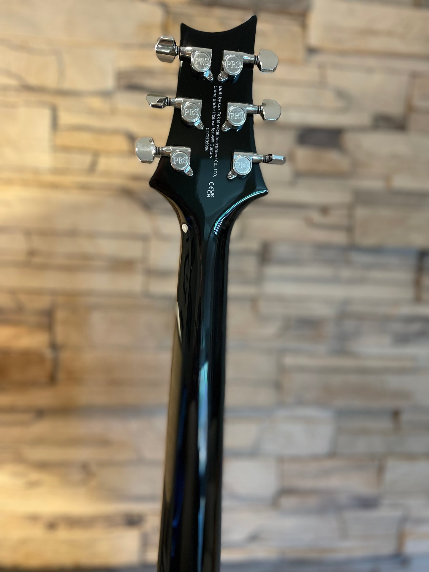PRS SE Hollowbody II Piezo – Peacock Blue Burst